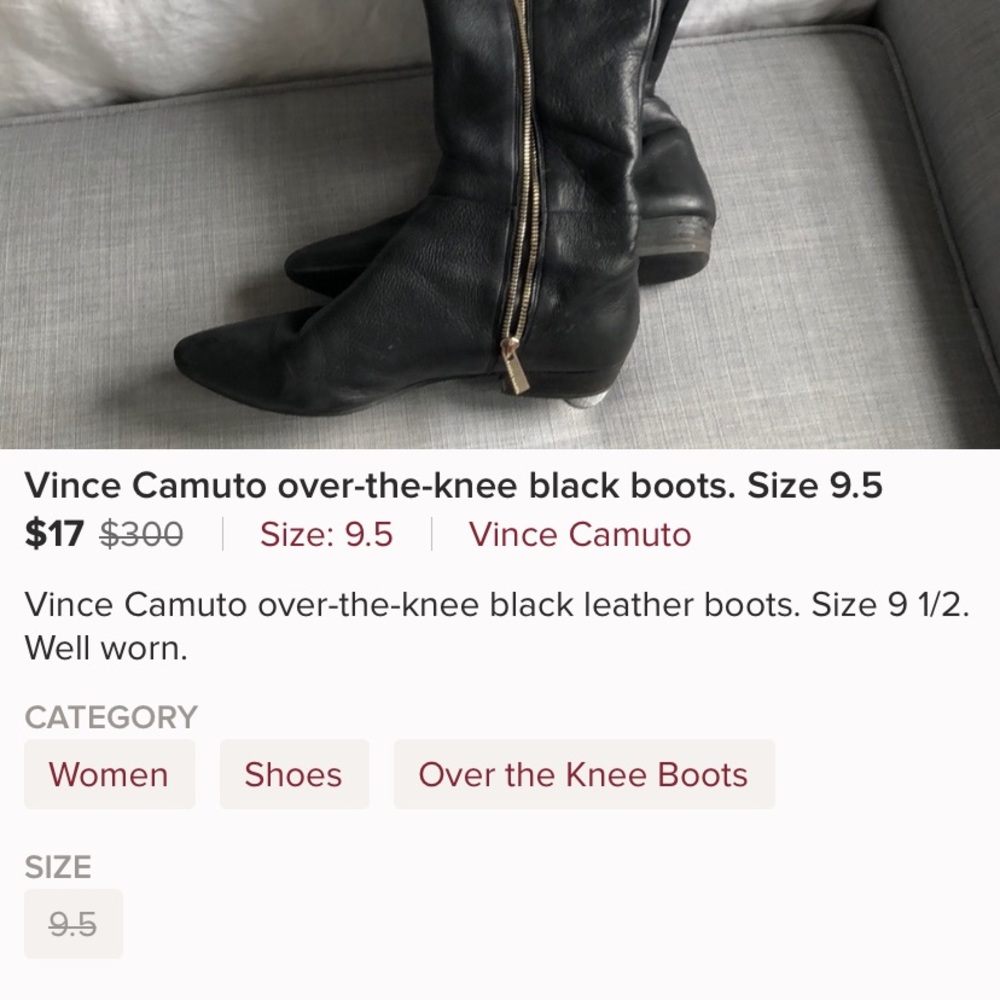 Black boots